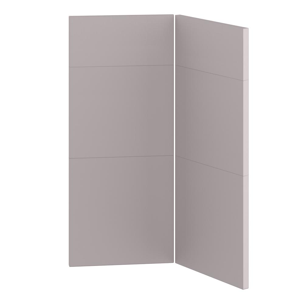 Kitchn Knæklåge 3-delt samlet Passer til U9090 H: 70 cm B: 29,6 cm