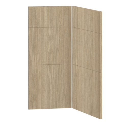 Kitchn Knæklåge 3-delt samlet Passer til U9090 H: 70 cm B: 29,6 cm