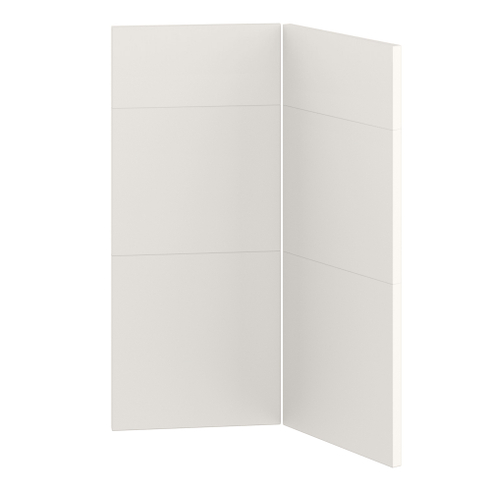 Knæklåge 3-delt t/U9090. H:700 B:296 D:296