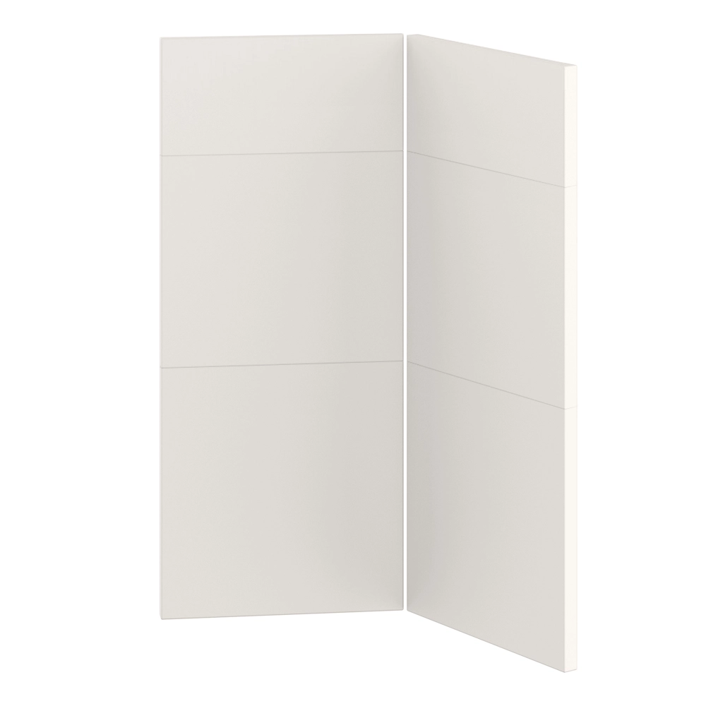 Knæklåge 3-delt t/U9090. H:700 B:296 D:296