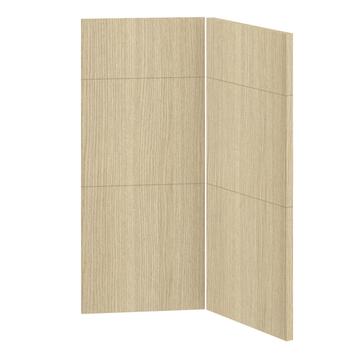 Knæklåge 3-delt t/U9090. H:700 B:296 D:296