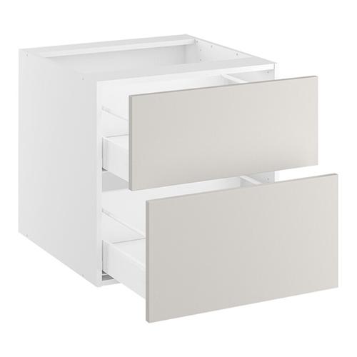 Underskab, 2 skuffer. H:576 B:800 D:580