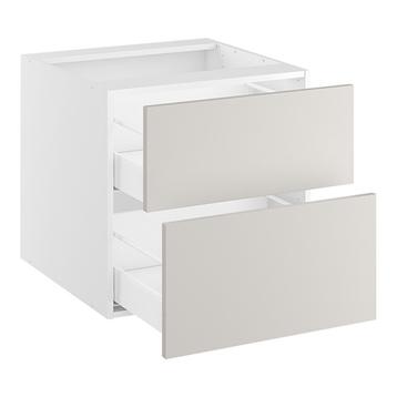 Underskab, 2 skuffer. H:576 B:1000 D:580