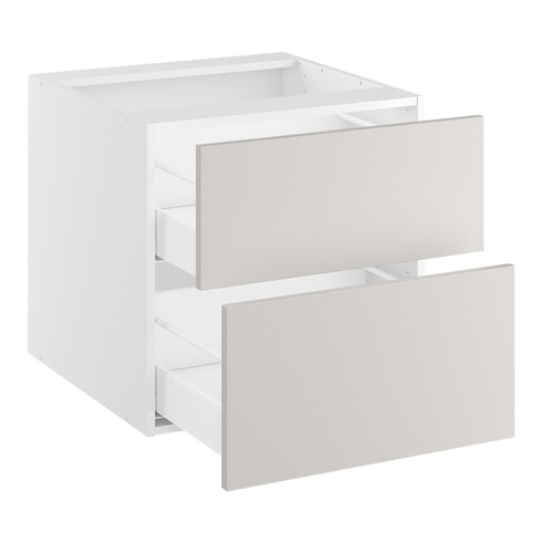 Underskab, 2 skuffer. H:576 B:600 D:580