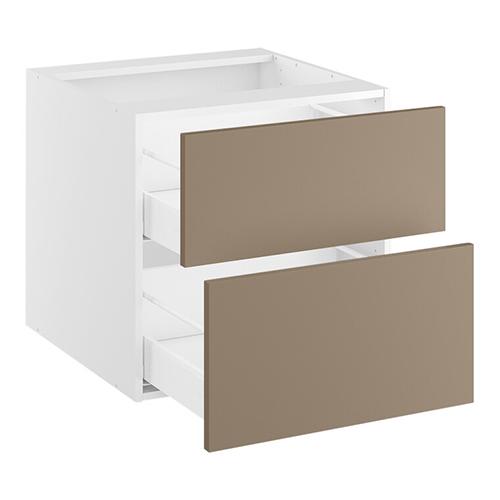 Underskab, 2 skuffer. H:576 B:800 D:580