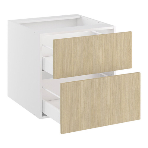 Underskab, 2 skuffer. H:576 B:600 D:580