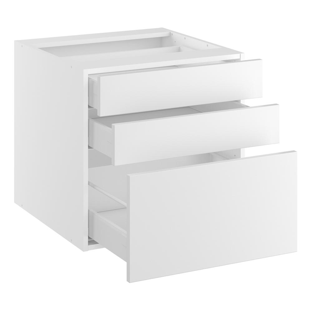 Lavt skuffeskab 3 skuffer H:576 D:580 B:600