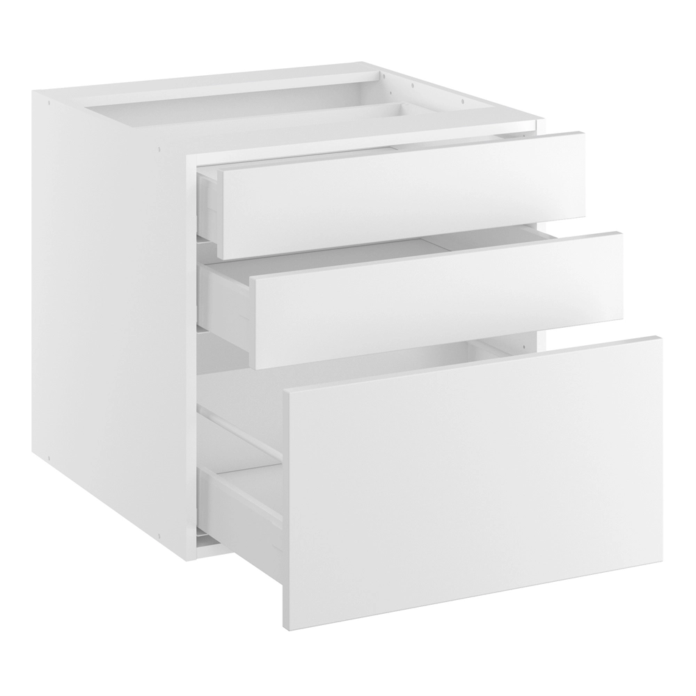 Lavt skuffeskab 3 skuffer H:576 D:580 B:400