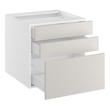 Underskab, 3 skuffer. H:576 B:400 D:580