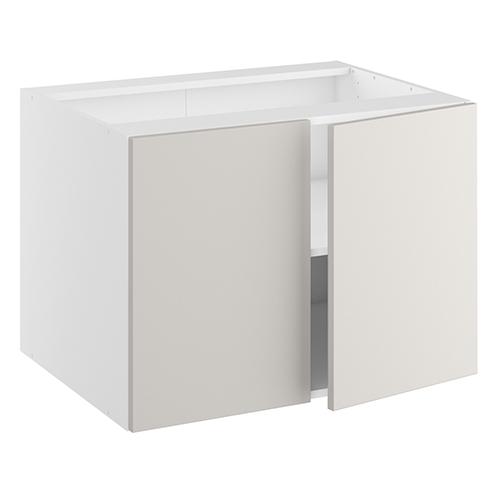 Lavt underskab, m/dobbelt låger, 1 hylde. H:576 B:1000 D:580