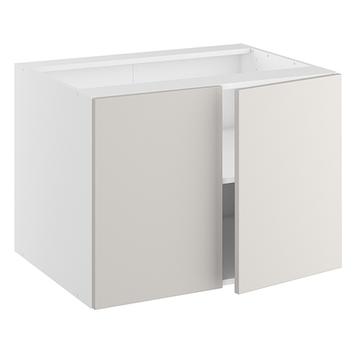 Lavt underskab, m/dobbelt låger, 1 hylde. H:576 B:1000 D:580