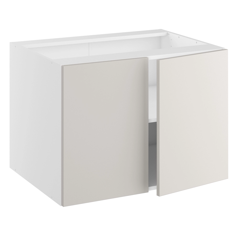 Lavt underskab, m/dobbelt låger, 1 hylde. H:576 B:1000 D:580