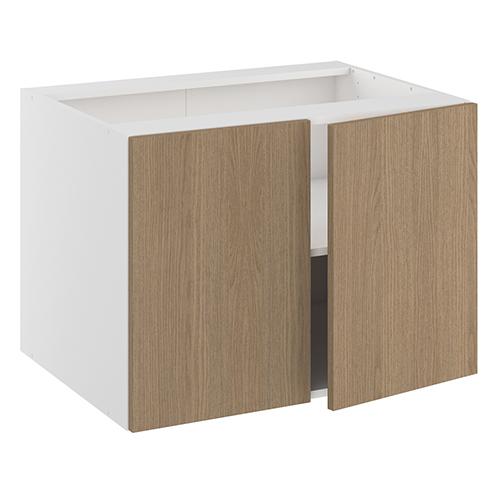 Lavt underskab, m/dobbelt låger, 1 hylde. H:576 B:1000 D:580