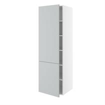 Kitchn Madskab m/5 hylder med 2-delt låge H:1952 D:580 B:400