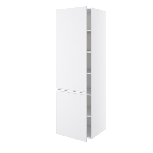 Kitchn Madskab m/5 hylder med 2-delt låge H:1952 D:580 B:400