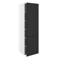 Kitchn Madskab m/5 hylder med 2-delt låge H:1952 D:580 B:400