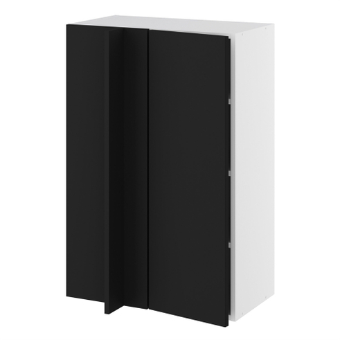 Kitchn Hjørneindstiksoverskab m/3 hylder og blændplade 340 mm (låge 296 mm. - min. 640 mm. fra væg) H:896 D:320 B:600