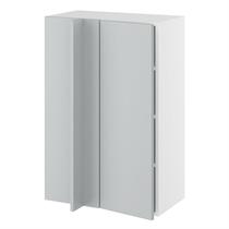 Kitchn Hjørneindstiksoverskab m/3 hylder og blændplade 340 mm (låge 296 mm. - min. 640 mm. fra væg) H:896 D:320 B:600