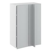 Kitchn Hjørneindstiksoverskab m/3 hylder og blændplade 340 mm (låge 296 mm. - min. 640 mm. fra væg) H:896 D:320 B:600