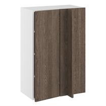 Kitchn Hjørneindstiksoverskab m/3 hylder og blændplade 340 mm (låge 296 mm. - min. 640 mm. fra væg) H:896 D:320 B:600
