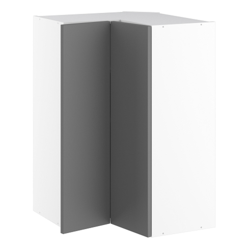 Kitchn Vinkeloverskab m/3 hylder Låger:256. H:896 D:320 B:600