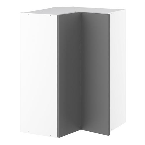 Kitchn Vinkeloverskab m/3 hylder Låger:256. H:896 D:320 B:600