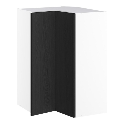 Kitchn Vinkeloverskab m/3 hylder Låger:256. H:896 D:320 B:600