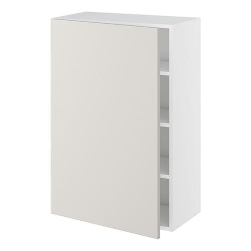 Overskab, 1 låge, 3 hylder. H:896 B:400 D:320