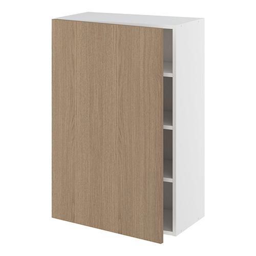 Overskab, 1 låge, 3 hylder. H:896 B:400 D:320