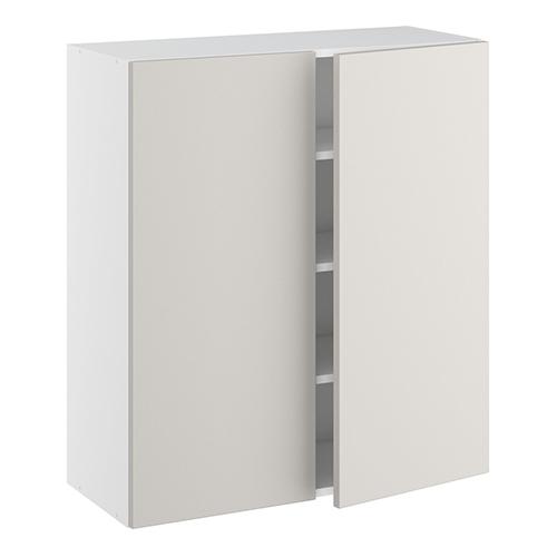 Overskab, m/dobbelt låger, 3 hylder. H:896 B:600 D:320