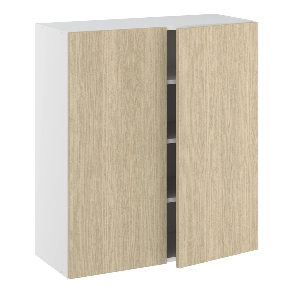 Overskab, m/dobbelt låger, 3 hylder. H:896 B:600 D:320