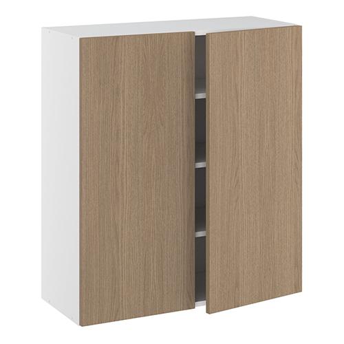 Overskab, m/dobbelt låger, 3 hylder. H:896 B:600 D:320