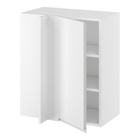 Kitchn Hjørneindstiksoverskab m/2 hylder og blændplade 340 mm (låge 296 mm. - min. 640 mm. fra væg)H:704 D:320 B:600