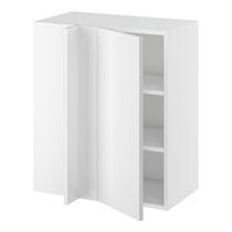 Kitchn Hjørneindstiksoverskab m/2 hylder og blændplade 340 mm (låge 296 mm. - min. 640 mm. fra væg)H:704 D:320 B:600