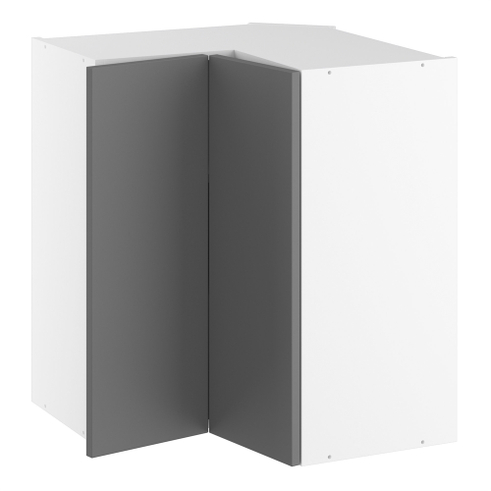 Kitchn Vinkeloverskab 2 hylder Låger: 256 H:704 D:320 B:600