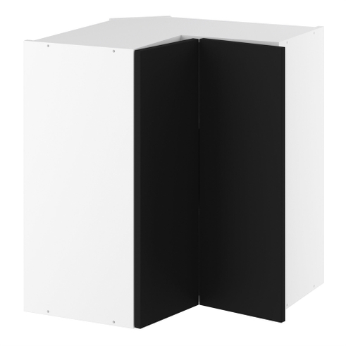 Kitchn Vinkeloverskab 2 hylder Låger: 256 H:704 D:320 B:600