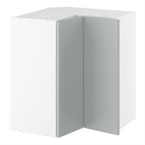 Kitchn Vinkeloverskab 2 hylder Låger: 256 H:704 D:320 B:600