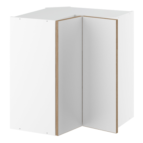 Kitchn Vinkeloverskab 2 hylder Låger: 256 H:704 D:320 B:600