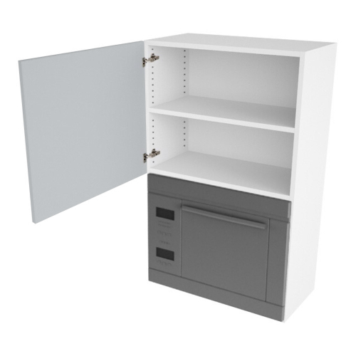 korpus for mikrobølgenisjemål 426x576x320 Dør H:444 + Panel. H:896 D:320 B:600