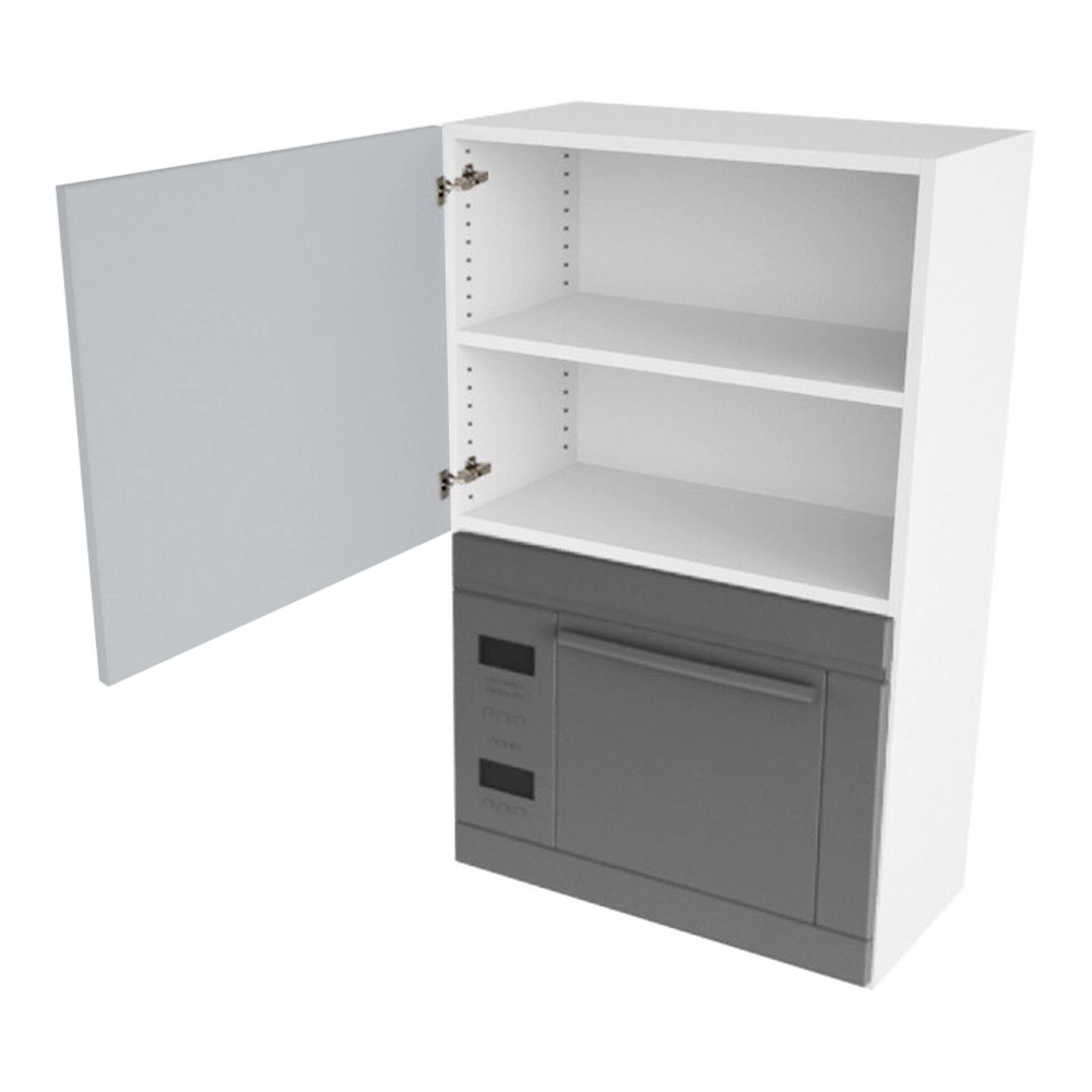 korpus for mikrobølgenisjemål 426x576x320 Dør H:444 + Panel. H:896 D:320 B:600