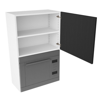 korpus for mikrobølgenisjemål 426x576x320 Dør H:444 + Panel. H:896 D:320 B:600