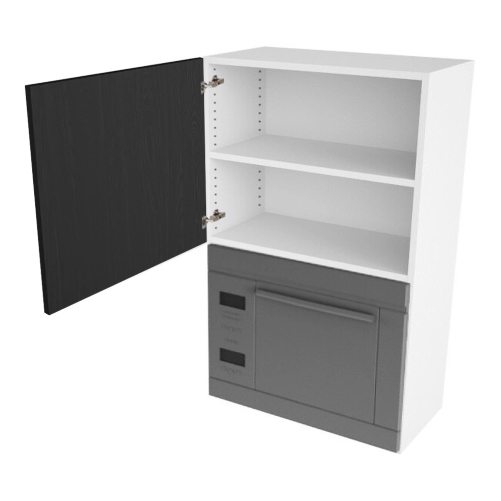 korpus for mikrobølgenisjemål 426x576x320 Dør H:444 + Panel. H:896 D:320 B:600