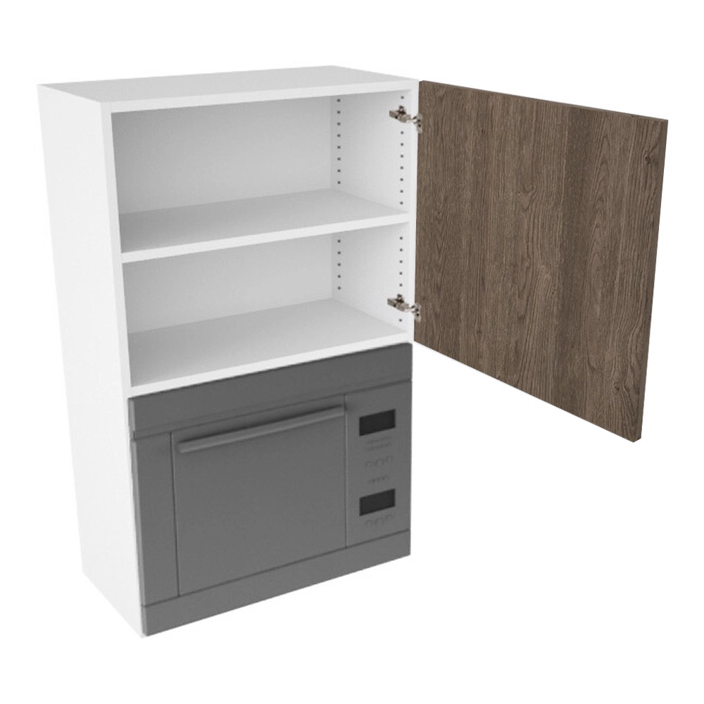korpus for mikrobølgenisjemål 426x576x320 Dør H:444 + Panel. H:896 D:320 B:600