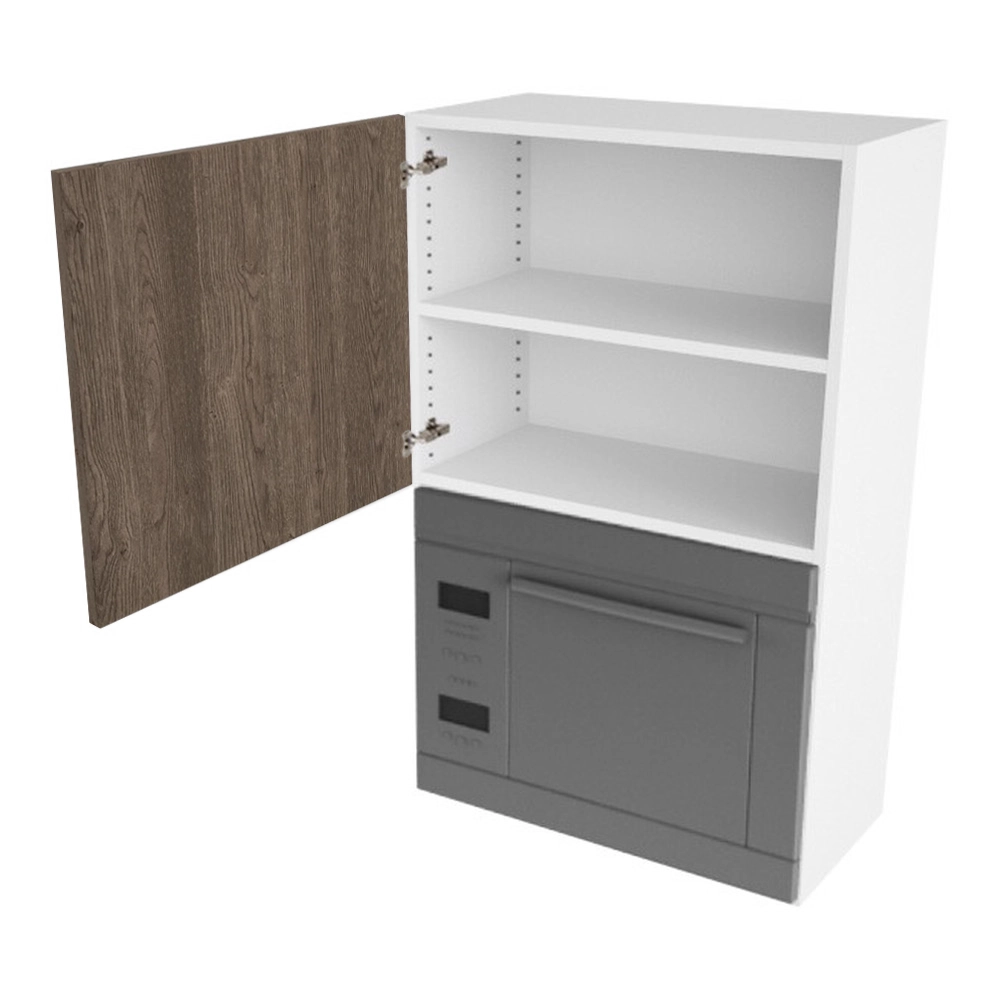 korpus for mikrobølgenisjemål 426x576x320 Dør H:444 + Panel. H:896 D:320 B:600