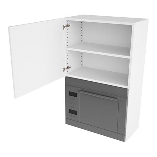 Overskab til microovn nichemål 426x576x320 Låge H:444 + Blændstk. H:896 D:320 B:600