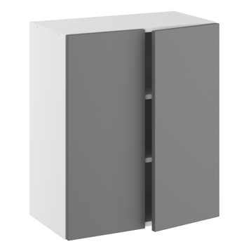 Kitchn Overskab boret til spot 2 hylder og 2 låger (Bund boret til 1 spot) H:704 D:320 B:600