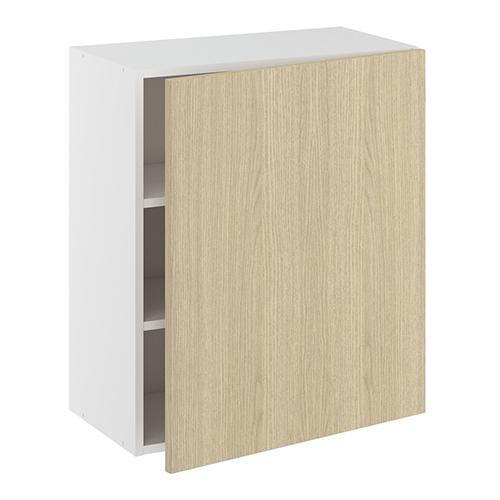 Overskab, 1 låge, 2 hylder. H:704 B:300 D:320