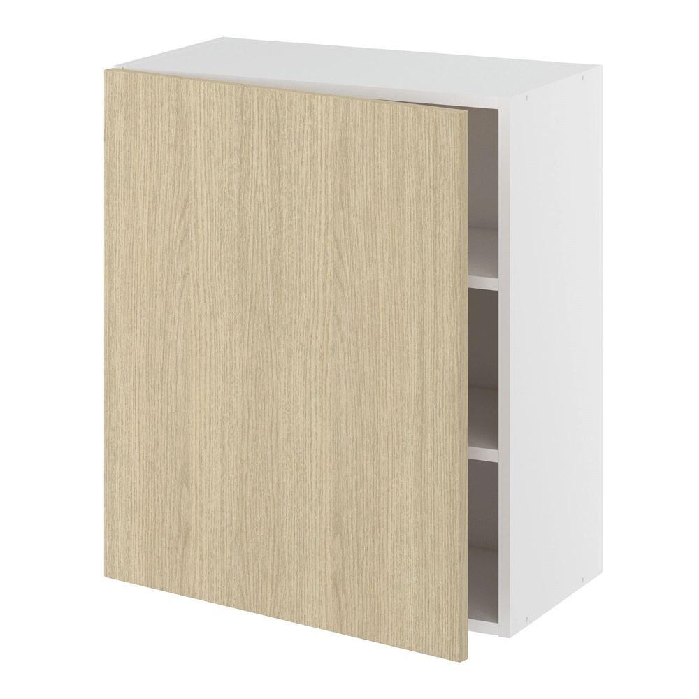 Overskab, 1 låge, 2 hylder. H:704 B:200 D:320