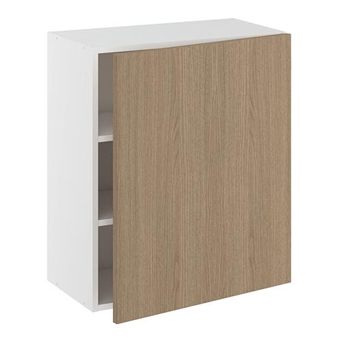 Overskab, 1 låge, 2 hylder. H:704 B:200 D:320