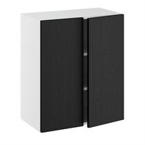 Kitchn Overskab m/2 hylder og 2 låger H:704 D:320 B:600